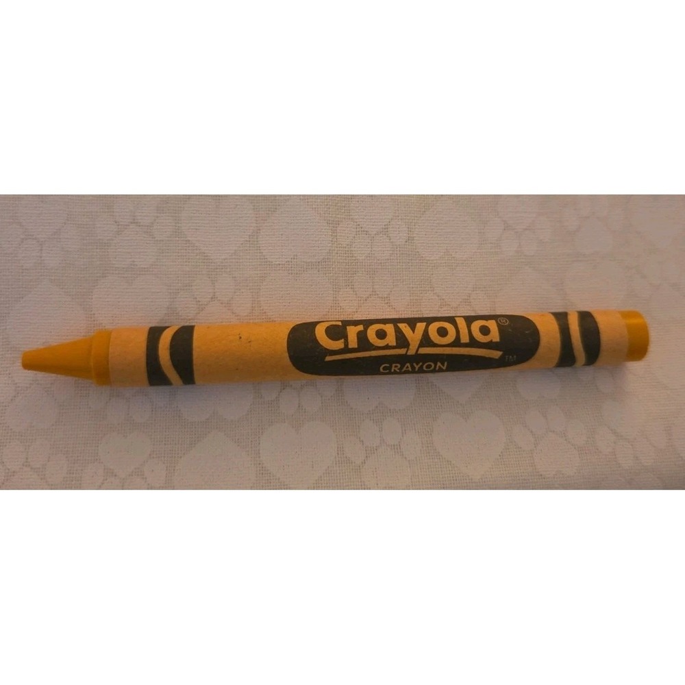 New‎ Dandelion Crayola Crayon- UNUSED, Retired Color